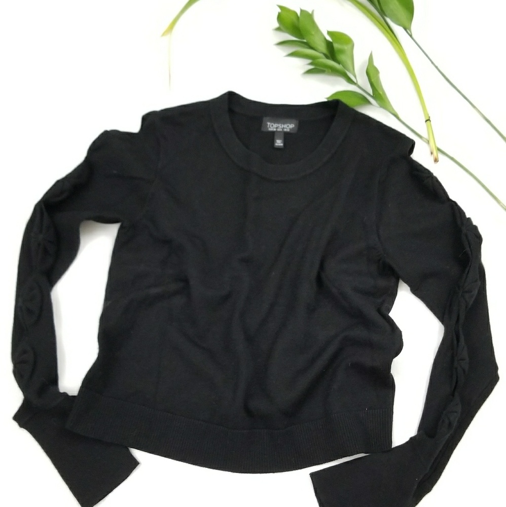 ⭐CHRISTMAS SALE⭐TOPSHOP CROP TOP SWEATER SIZE 6 - Picture 6 of 6